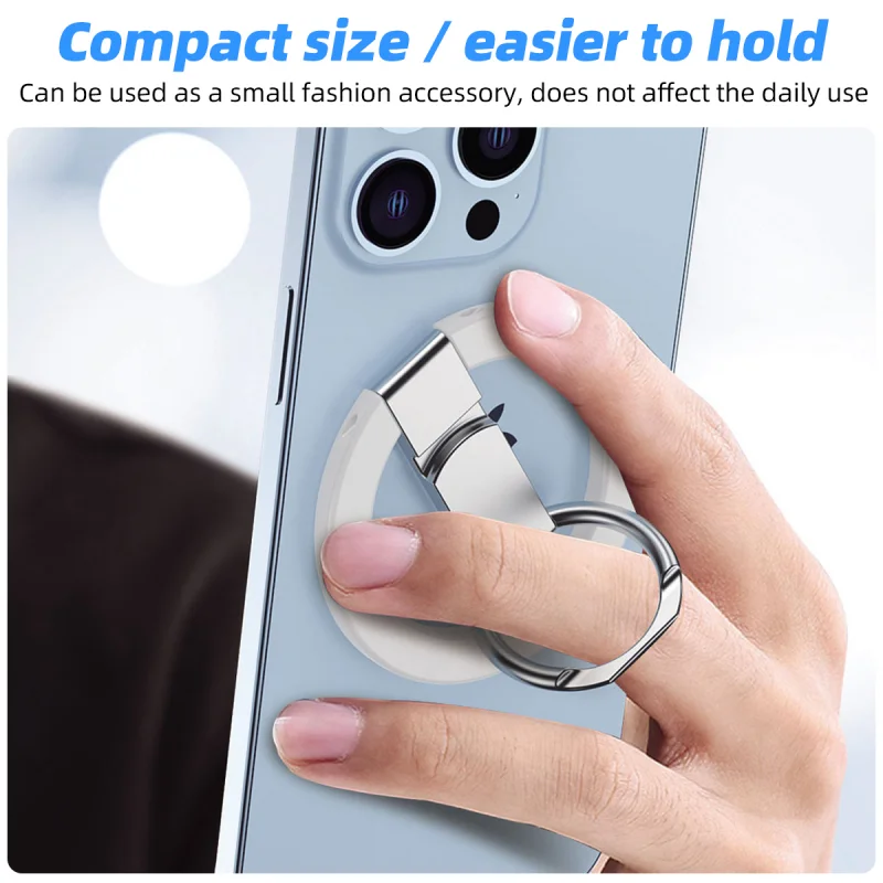 Magnetic Phone Stand Grip Finger Ring Car Holder for Magsafe Universal Bracket Hand Strap For iPhone14 12 13 15 ProMax Plus Mini