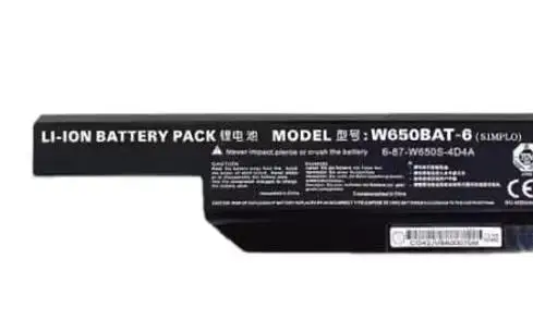 

Аккумулятор для ноутбука AI성 Vissortable For Hansung XH57 For BossMonster 11,1 В 4400 мАч 48.84 Втч Новый