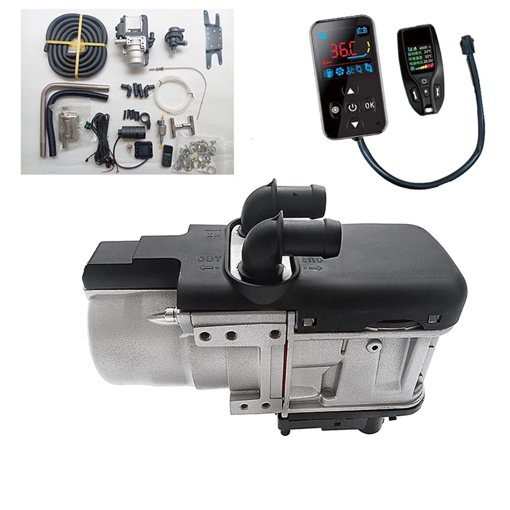 5KW Diesel Dual Mode Air Heater Kit 12V Diesel Universal Heater With Remote Control for Motor Trucks