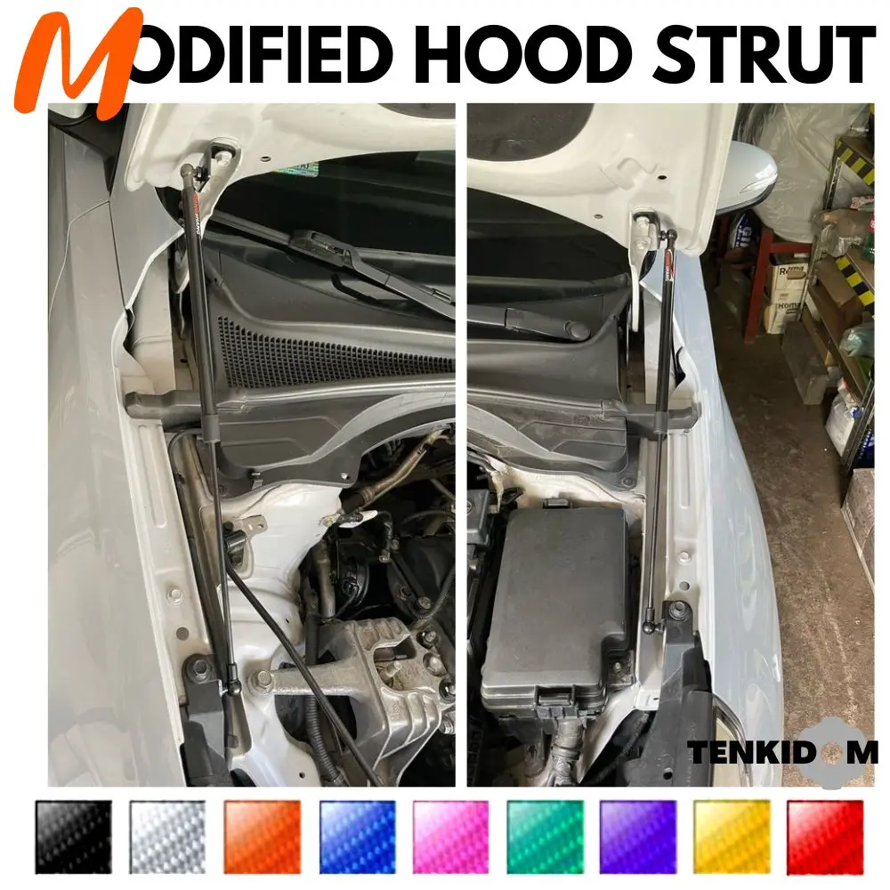 

Front Hood Struts for Hyundai i30 (PD) 2016-present Shock Lift Supports Bonnet Gas Dampers Springs No-Drill