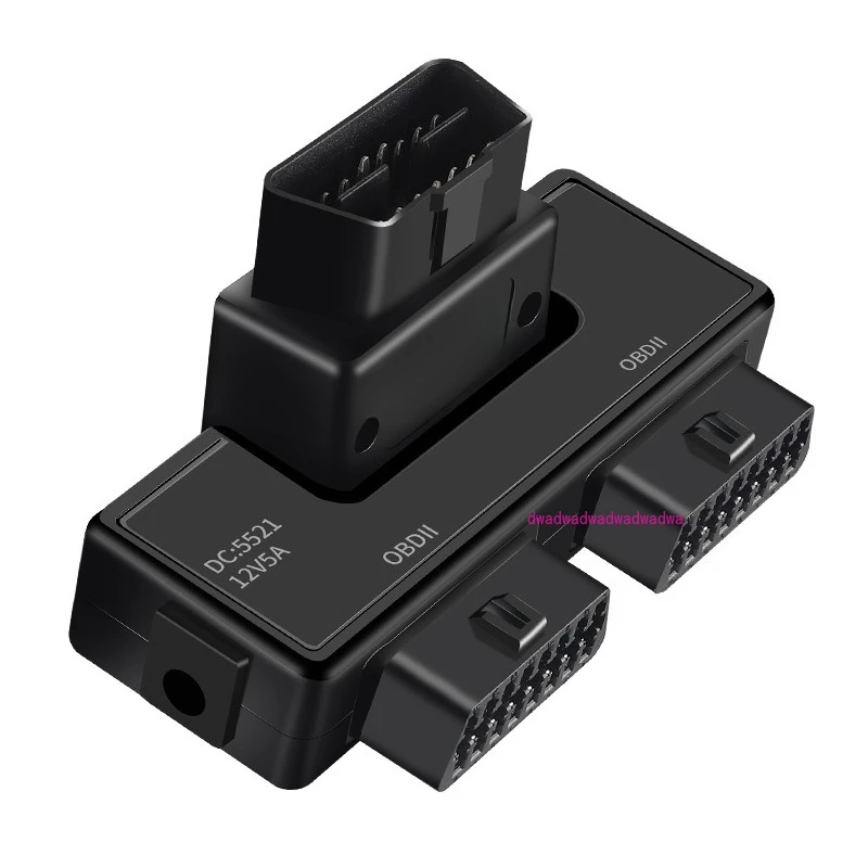

One point two adapter wire 16 pin 16 core car truck new energy obd universal belt DC5521 interface