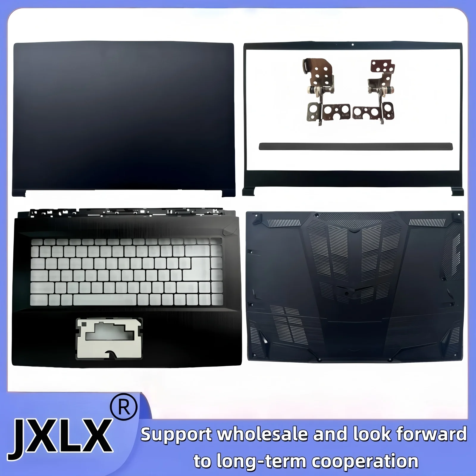 

JXLX ® Новинка для MSI GF65 MS-16W1/16W2 MS-16R1 9SE 9SD 10SDR 9SEXR ЖК-задняя панель/ЖК-дисплей/подставка для рук/нижняя часть/петля/крышка оси