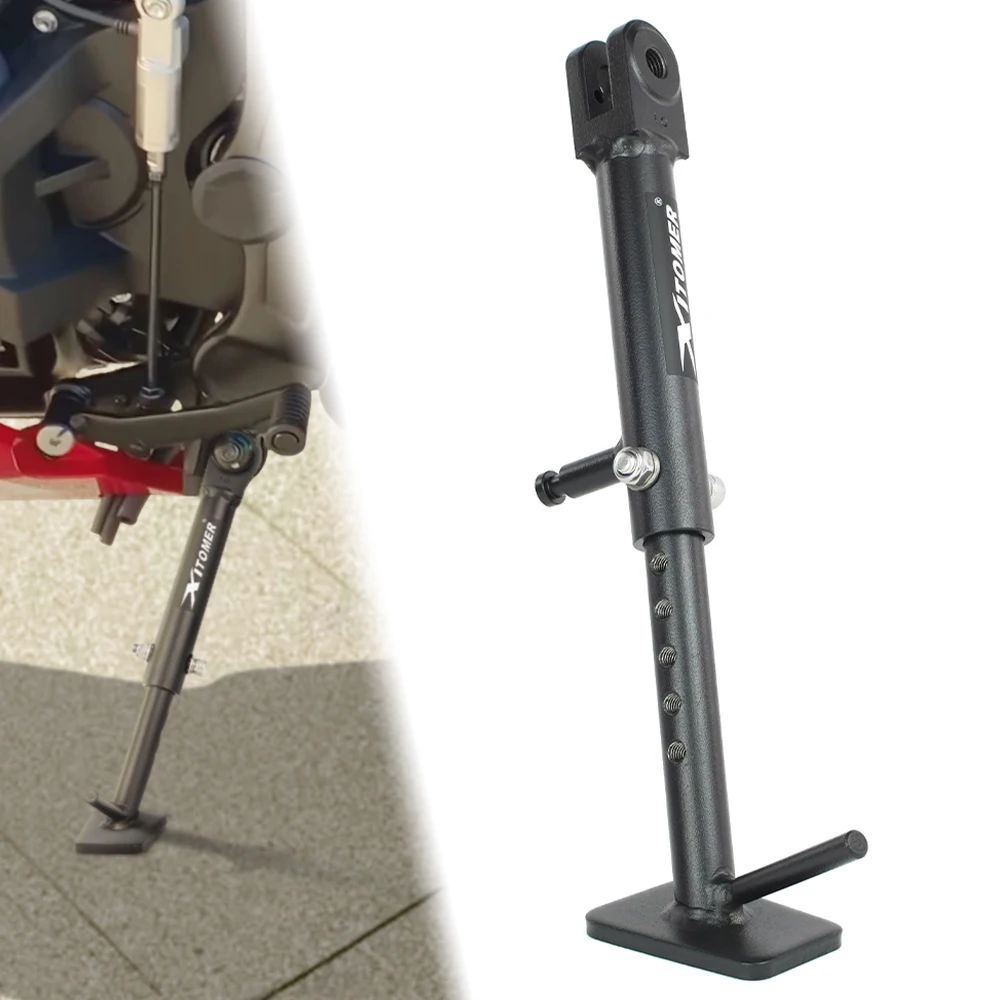 Motorcycle Foot Side Stand Kick Stand Parking Bracket Adjustable Kickstand CBR650R CB650R CBR650F CB650F CBR 650R For HONDA