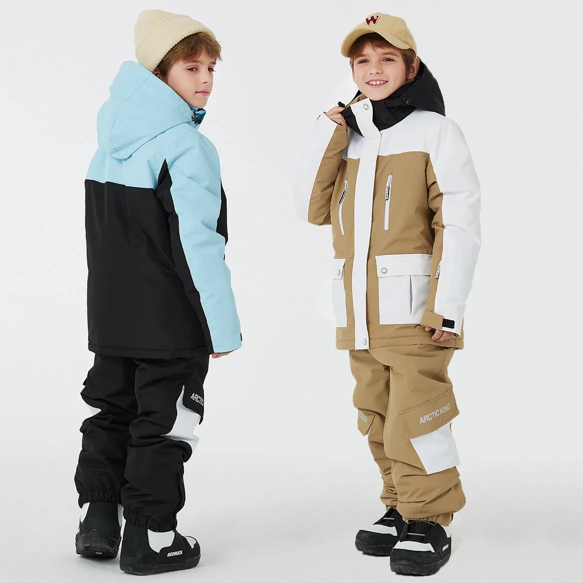 New Kids Ski Suit Children Windproof Waterproof Child Warm Snow Set Pants Girls And Boy Winter Skiing And Snowboarding Jacket