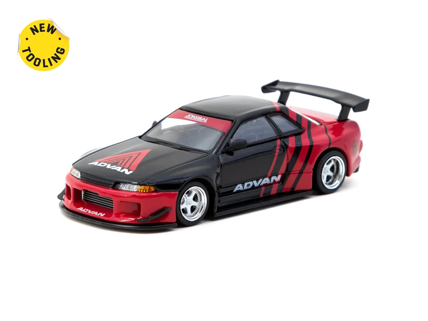 Tarmac Works TW 1:64 Skyline R32 Widebody Advan Diecast Model samochodu