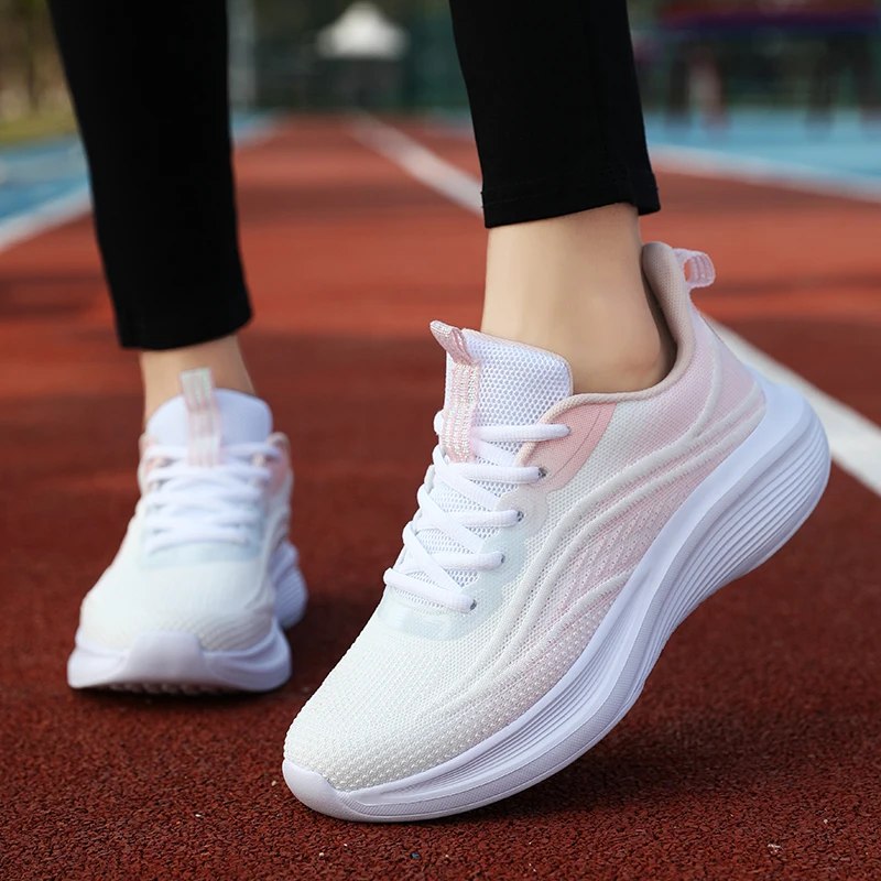 Woman Sneakers Couple Casual Running Summer Fashion Anti Slip Hiking Mesh Breathability Athletic Shoe Tennis Woman Trend 2023