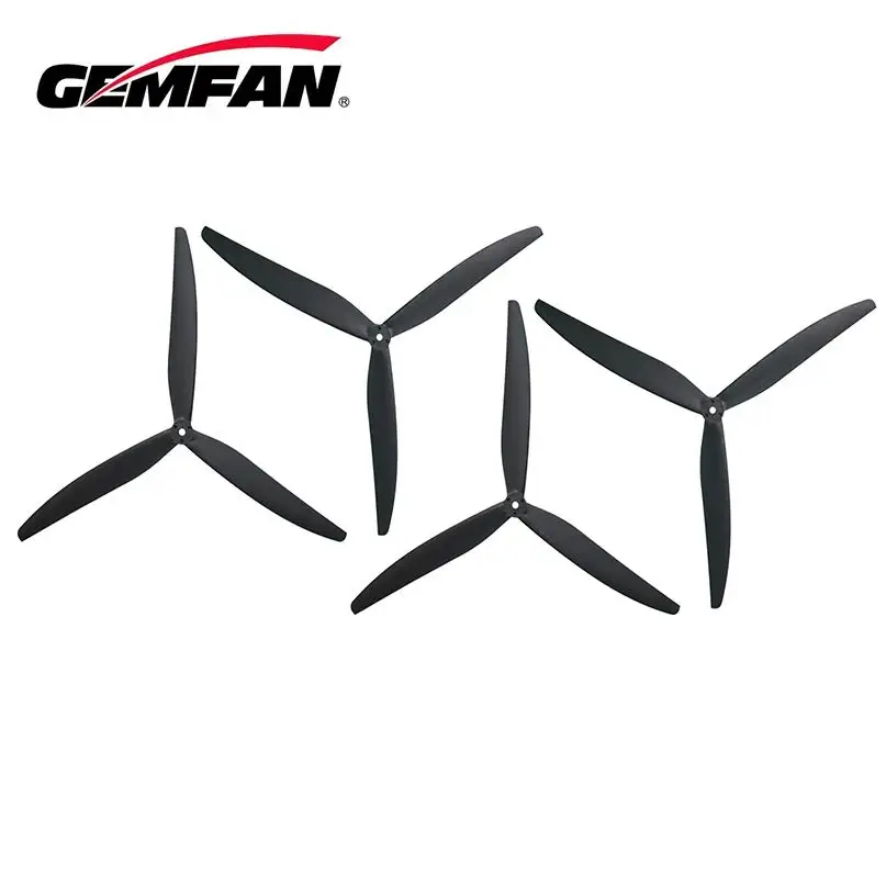 

2Pairs Gemfan 1080 1170-3 3-Blades 11inch 1507 15inch Traverser CW CCW Propeller Glass Fiber Nylon High Load High Tension Drone