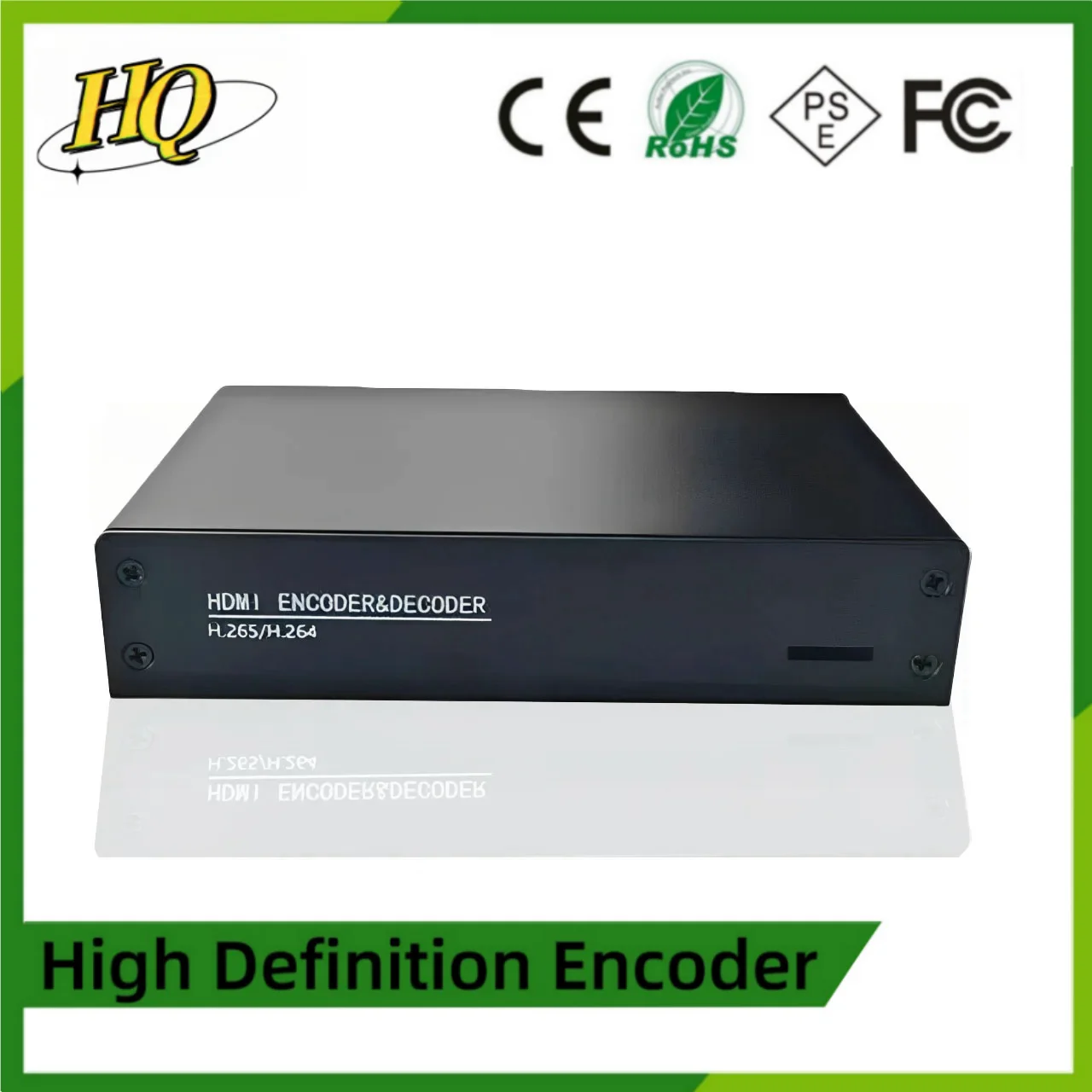 H265 4K Decoder Support Iptv Monitor, Support Rtmp, Udisk Sd Card Recording, H264, Hdmi to IP, HD Video