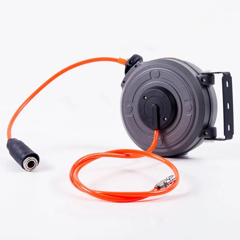 MAKE-Air Drum Automatische einziehbare Air Drum Schlauchtrommel Schlauchrolle Schlauchretraktorrolle für Autowäsche, Autoschönheit und Reparatur