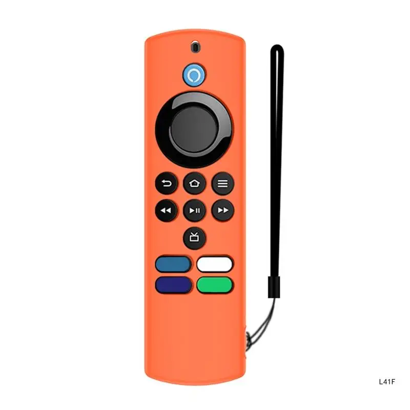 Dustproof Soft Silicone for Case For Fire Lite with Latest Alexa Voice Remote Lite 2nd Generation 2022 Voice Re