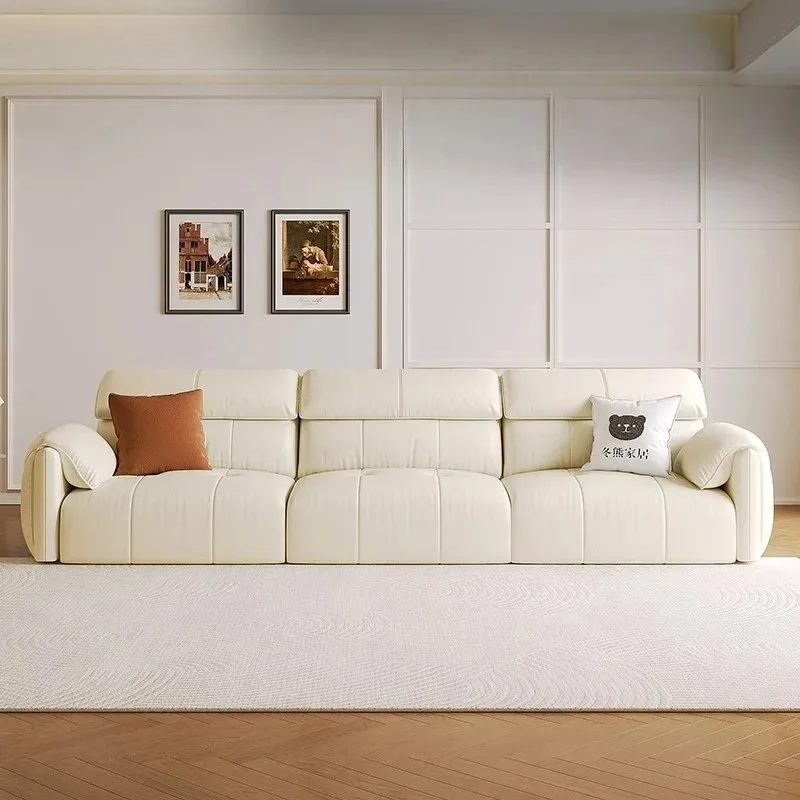 Microfiber Leather Electric Sofa Armrest Waterproof Relax Oversized Recliner Sofa Lounge Bedrooms Divano Di Lusso Furniture Home