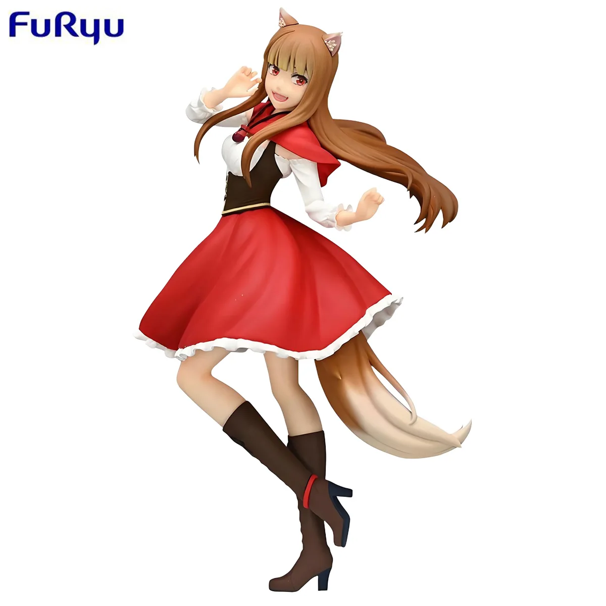 

In Stock Original Genuine FuRyu Spice and Wolf Series 21cm Holo Anime Action Figure Model Doll PVC Toys Gift