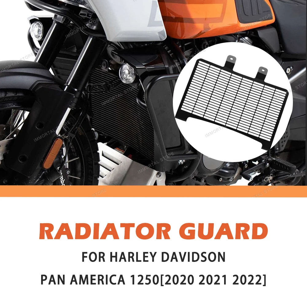 

For Harley Davidson PAN1250 2020 2021 2022 Motorcycle Radiator Guard Grille Cover Protector Net Protection