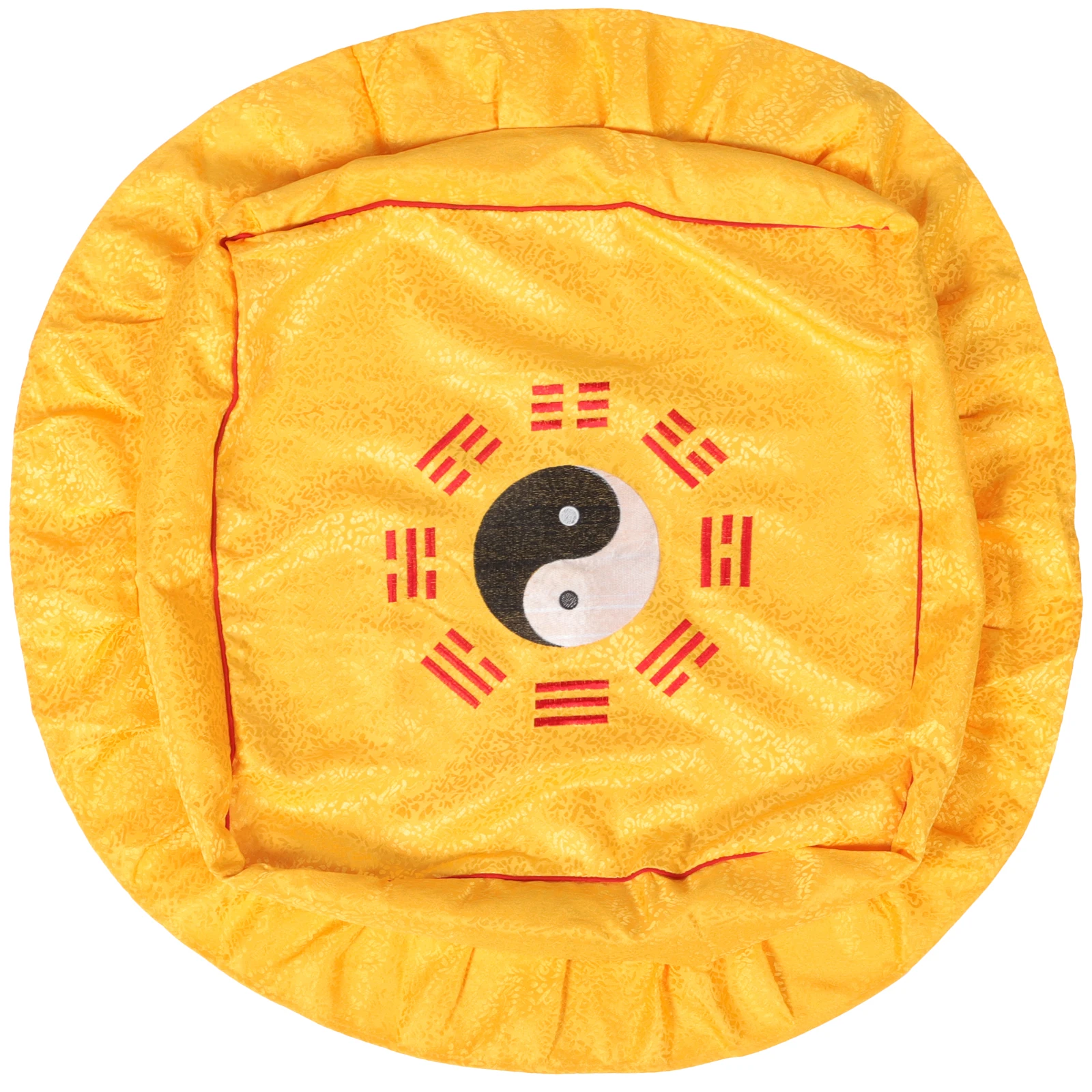 

Classic Meditation Worship Mat Protector Easy Detachable Buddha Hall Supplies Square Cushion Cover Cushion Cover