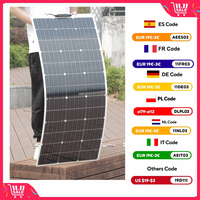 solar panel 140w 120w 100w 80w 12v battery charger upgrade photovoltaic panel for camper yacht home car RV travel EU warehouse