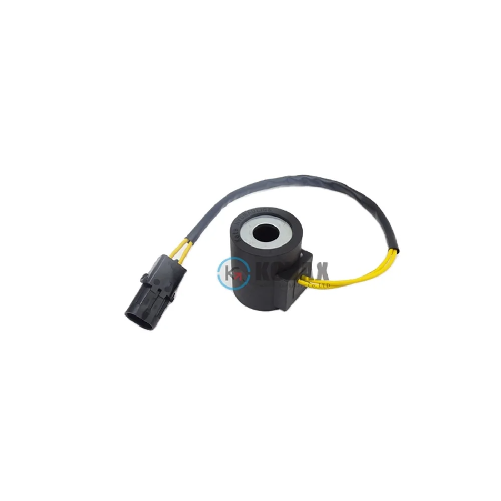 For New Solenoid Valve Coil 12v At163482 6359732 300d 310d 315d Fit Backhoe Loader Electrical