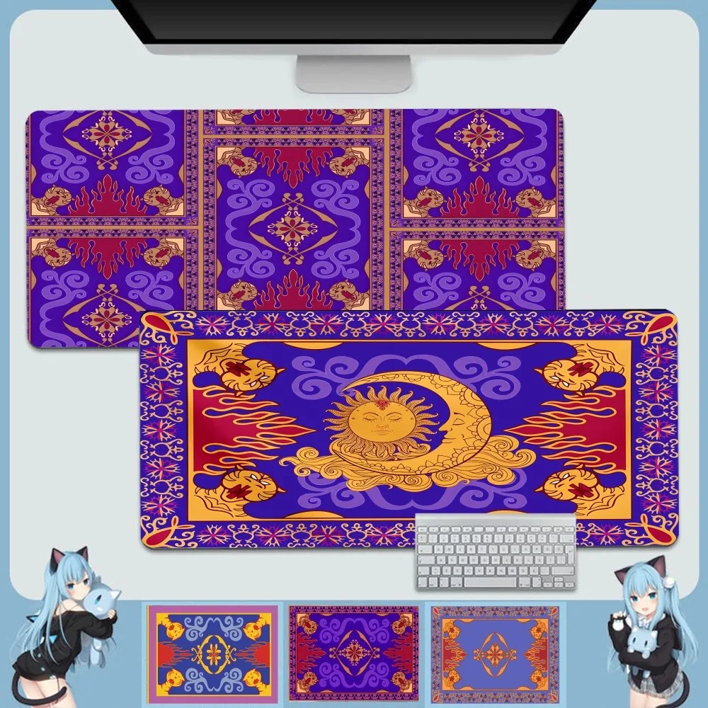 Aladdin Custom Skin Unique Desktop Pad Game Mousepad Size For Game Keyboard Pad For Gamer