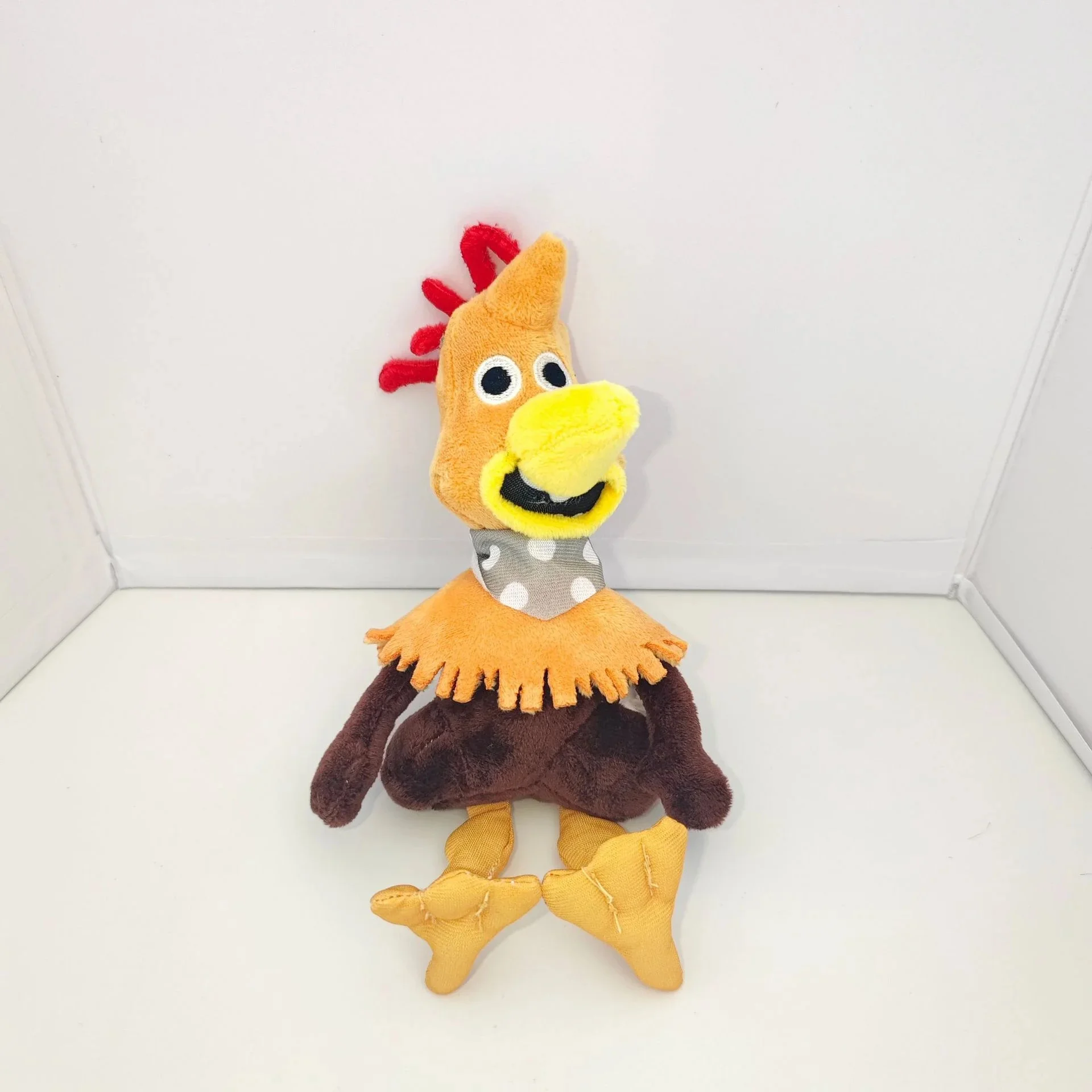 

New chicken Cute gun Chicken Run Yellow Flying Chicken plush doll doll humorous holiday gift room decoration