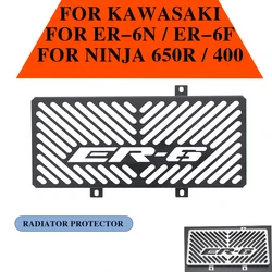For Kawasaki ER6N ER6F 2009 2010 2011 NINJA 400 2010 - 2015 NINJA 650R Motorcycle Accessories Radiator Grille Guard Grill Cover
