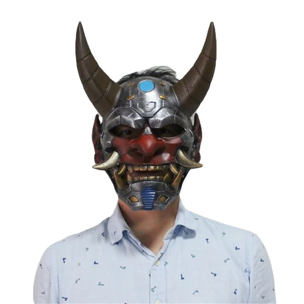 Machina Prajna Cosplay Noh Mask Resin Hannya Full Size Costume Halloween Party Costume Masque Props