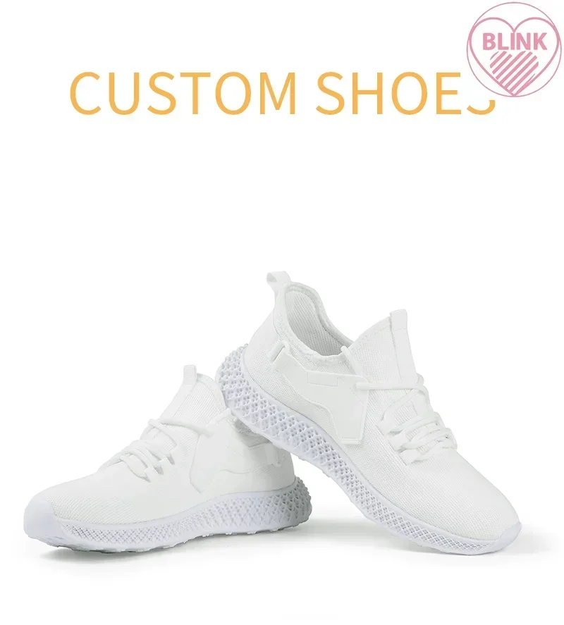 Custom Shoes Mens Sneakers Fashion Comfortable Design Logo Sports Flats High Quality DIY Breathable Basketball Shoes F14WF14B