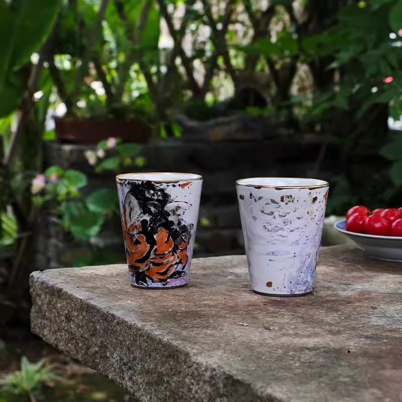 Master cup Chinese high-end handmade, hand-painted, Coke cup, teacup teacup