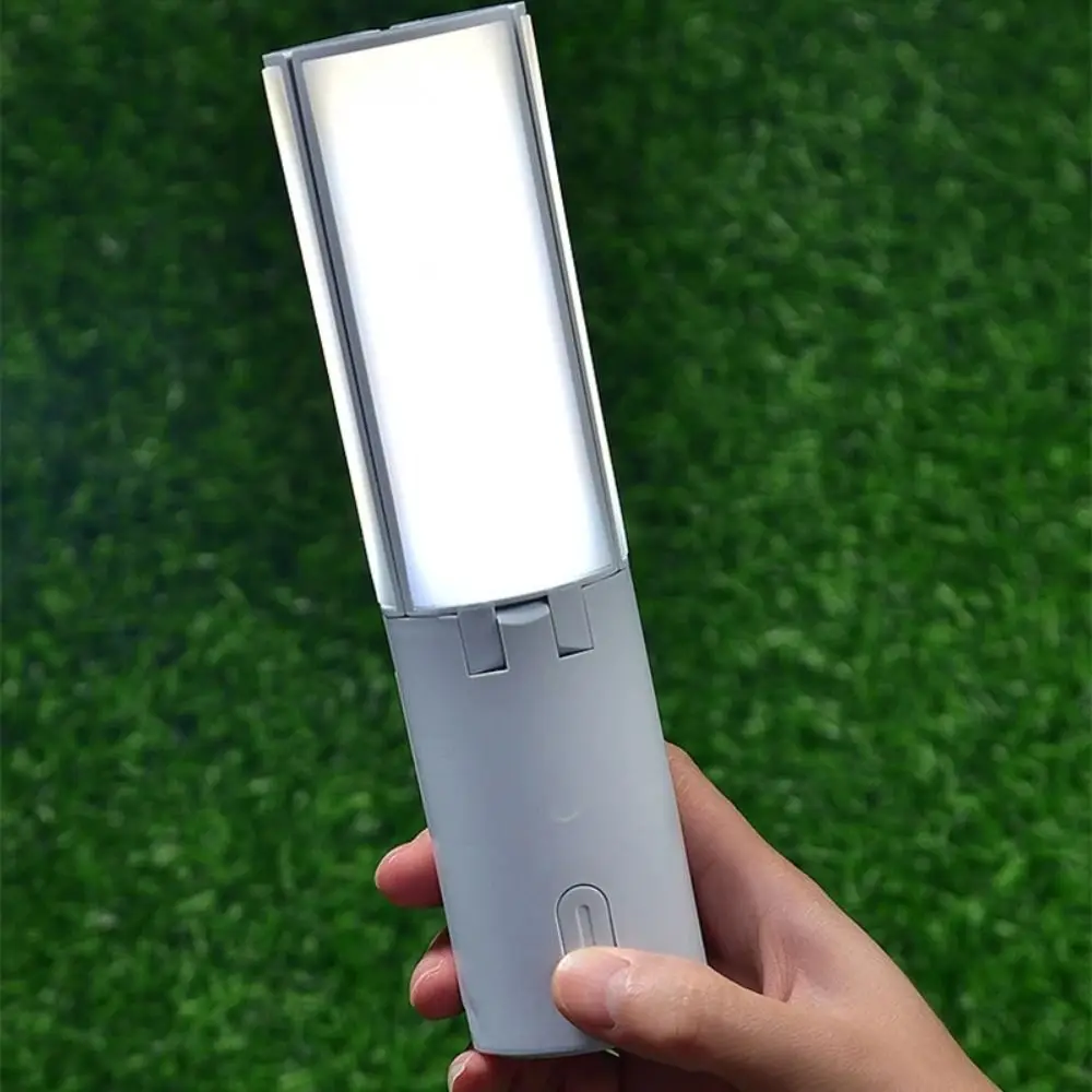 Linterna LED plegable para acampar, linterna colgante de carga USB, creativa, portátil, equipo de emergencia, lámparas de lectura