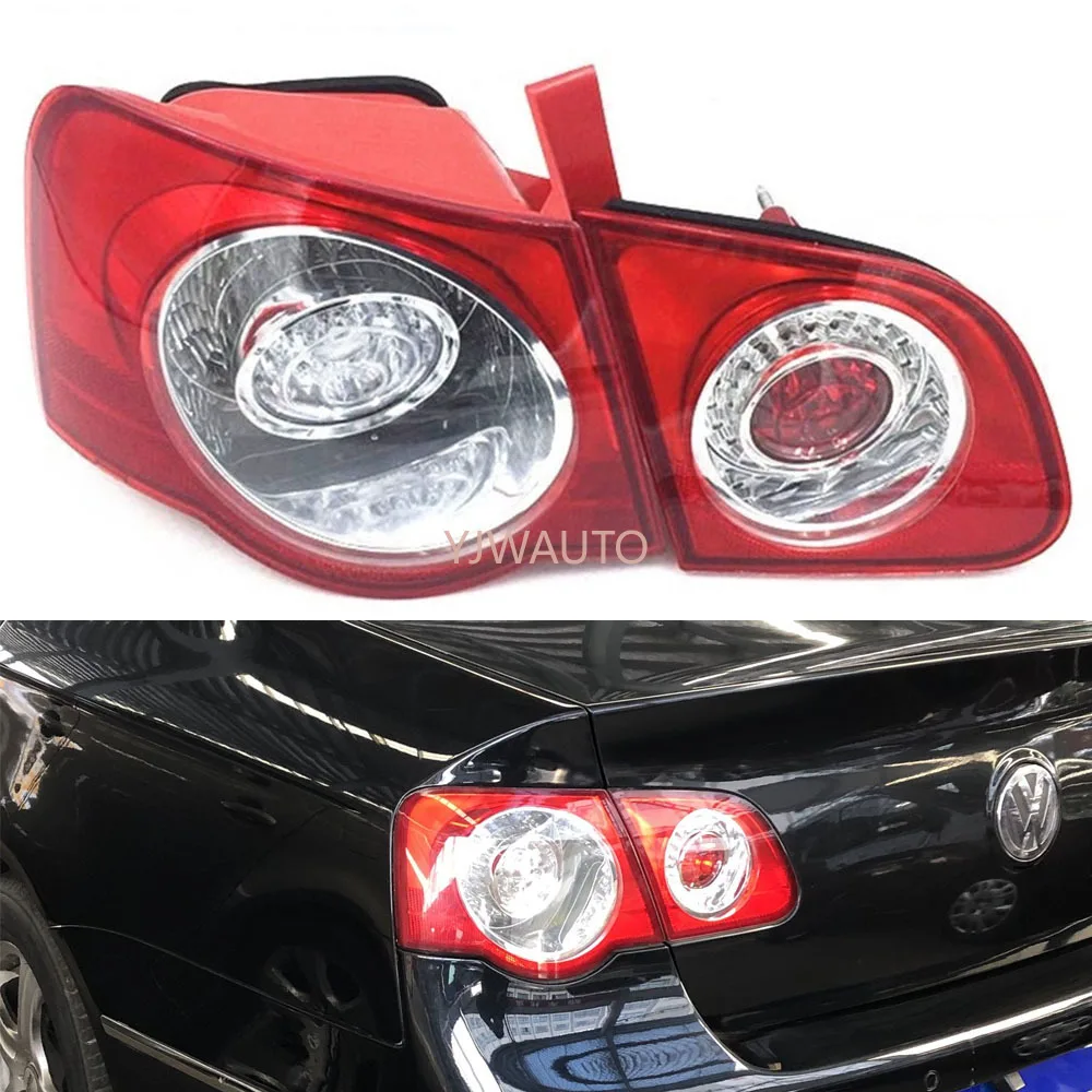 Tail Lamp For VW Passat B6 /  Magotan 2007 ~ 2011 Car Rear Tail Light Turning Signal Brake Lamp Warning Bumper Light