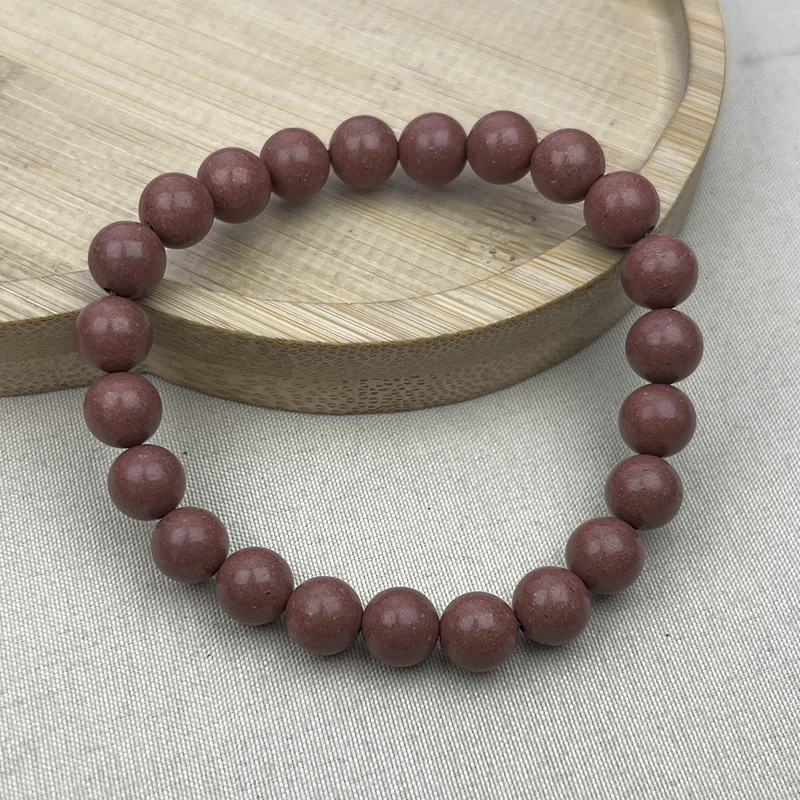 Taozhiyaoyao Choice Aromatic Incense Beaded Bracelet Women Sweet Peach Scent Relaxing Stress Relief Chinese Traditional Handmade