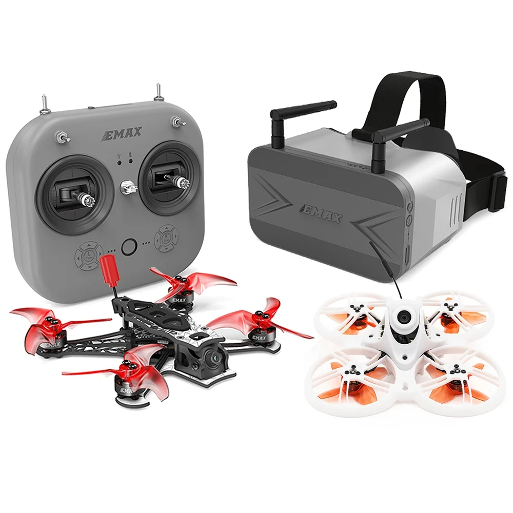 EMAX Tinyhawk III Plus/Freestyle FPV Racing Drone Kit RTF/BNF  ELRS E8 Remote Control HD Zero Picture Transmission Adult Toys