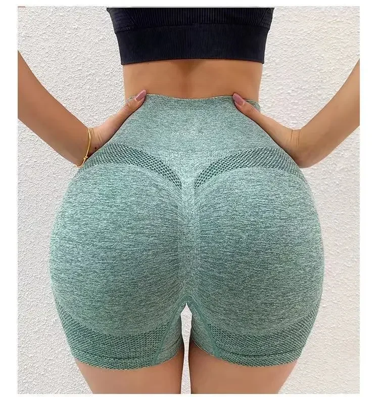 Women Tummy Control Peach Butt Seamless Leggings Elastic Quick Dry Moisture Wicking Gym Running Streetwear Activewear