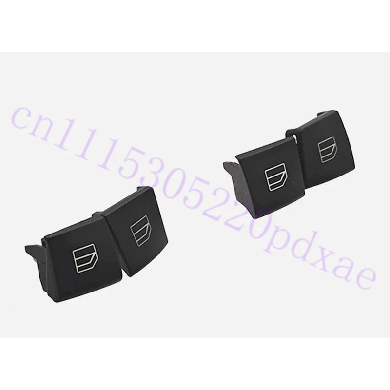 FOR Mercedes‑Benz E‑Class W204 W166 Window glass lifter switch button cover 4-piece set A2049055402