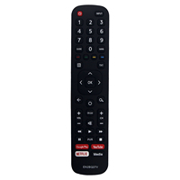 The new EN2BQ27V remote, Compatible with Hisense TV, comes with Google Play, Netflix, and YouTube functionality