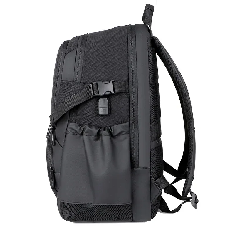 Sac à dos d'affaires grande capacité pour hommes, sacs de voyage étanches pour hommes, sac à dos pour ordinateur portable 15.6 ", étudiant scolaire