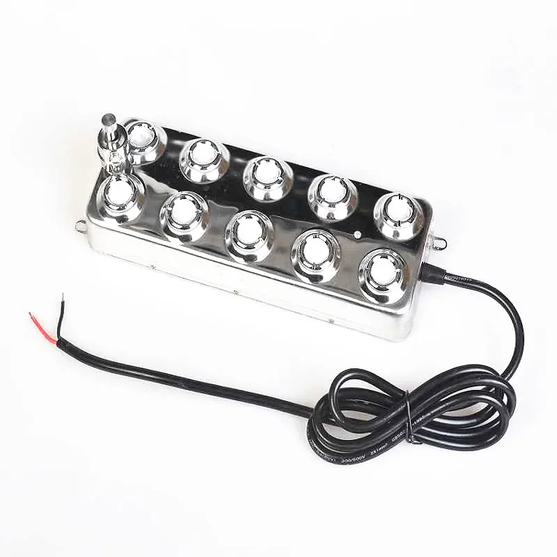 10 Heads Ultrasonic Atomizing Board Fog Spray Module Industrial Constant Humidity Machine Part For Water Pool Landscape Decorati