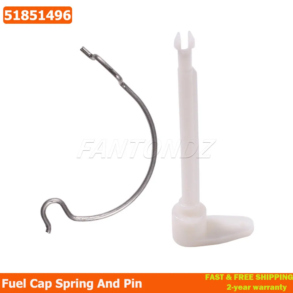 Pino da porta de combustível e kit de mola para Alfa Romeo Giulietta para Lancia 51851496   Mola e pino da tampa de combustível