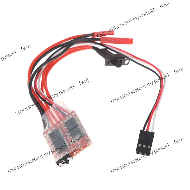 FOR Micro ESC 10A 15A 20A 30A Brushed ESC RC ESC Electric Speed Controller For DIY Mini 1/16 1/18 1/24 RC Car Boat Tank W/Brake&