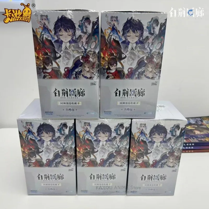 

KAYOU натуральная Ash Echoes Same Tune Comic Tour, сборная карта, резонансный пакет, круглые 1, окружающие карты, праздничные игрушки, подарки