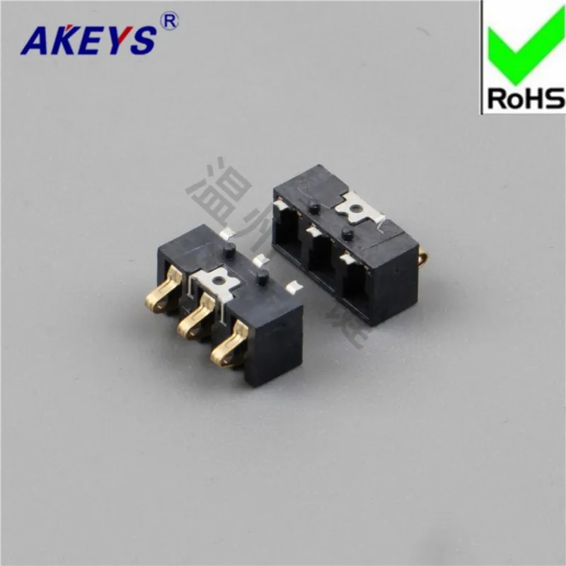 10 pcs Battery Block Battery connector Digital Product connector 3PIN Battery Block BC-3P-4.6 Copper high temperature resistant