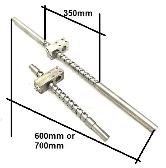 Precision Machined Reciprocating Screw 8-Groove Two-Way Reciprocating Shaft Winding Machine Spare Parts Machine Tool Accessories