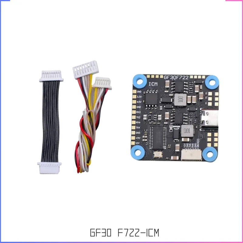 ABJF-F722 GF30F722-ICM Baro OSD Flight Controller 5V 10V Dual BEC 3-8S 30.5X30.5Mm For RC FPV Freestyle HD Drones Parts