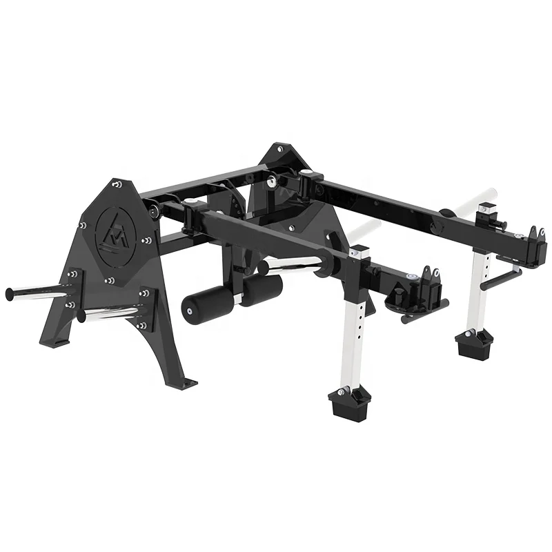 

Professional Fitness Equipment Steel Barbell Stand with Safety Features Deadlift Rack for Full Body Building