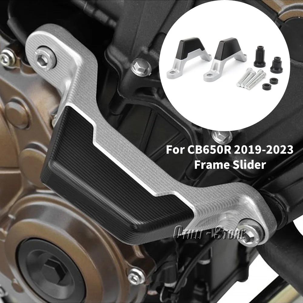 

CB650R Motorcycle Falling Protection Frame Slider Fairing Guard Anti Crash Pad Protector For HONDA CB 650R CB 650 R 2019-2023 22