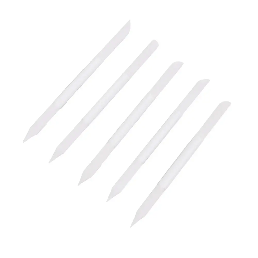 

5 Pcs Crystal Glass Nail Files Manicure Double Sided Buffer Polisher Cuticle Tool