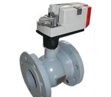 DN65 150 electric two-way ball valve CN7234 electric regulating valve actuator