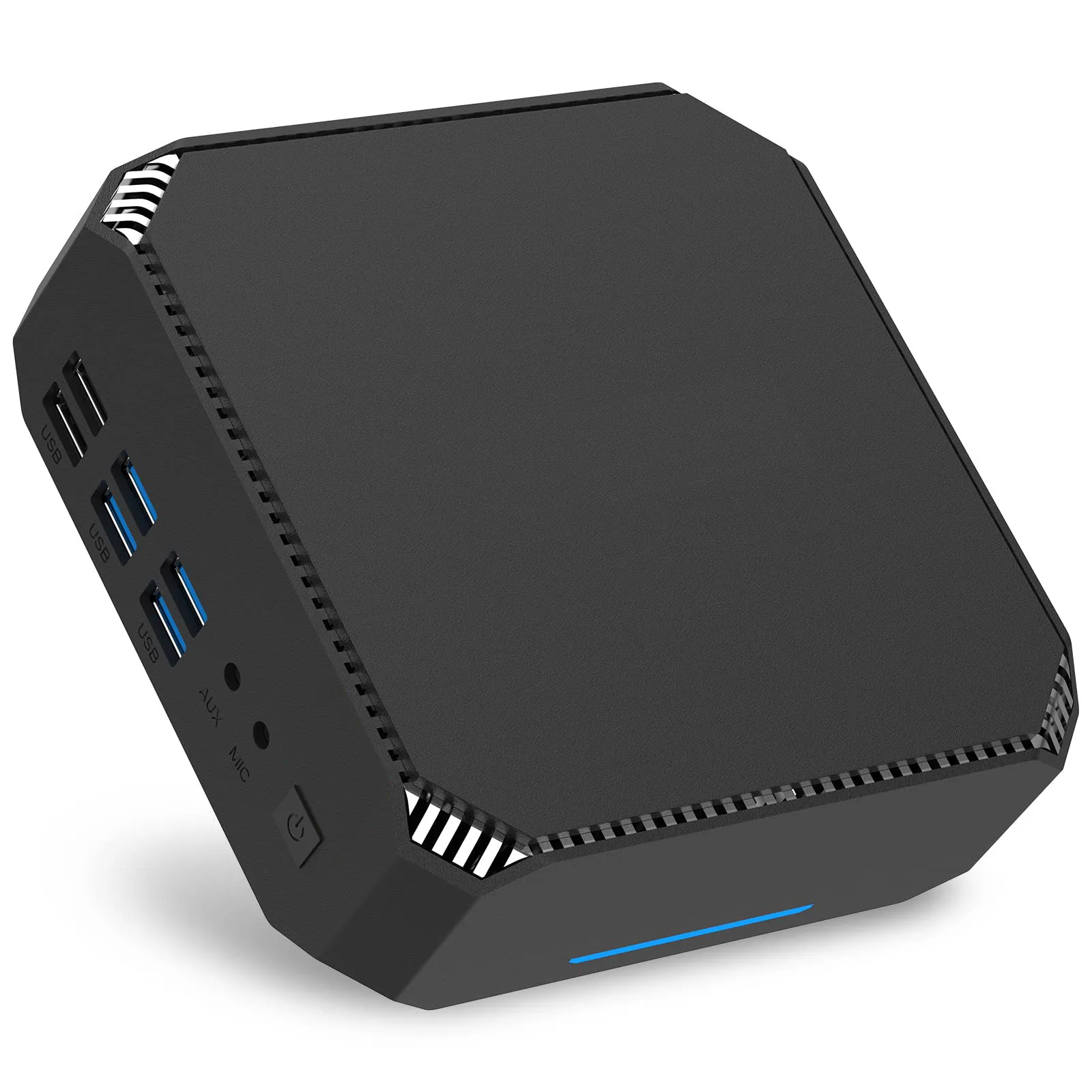 Mini PC ck2 para juegos, ordenador con Intel Core i5-7200U, 16GB, DDR4, 512GB, NVMe SSD, Windows 11 Pro, 4K, 60Hz, HDMI, VGA, Win 10