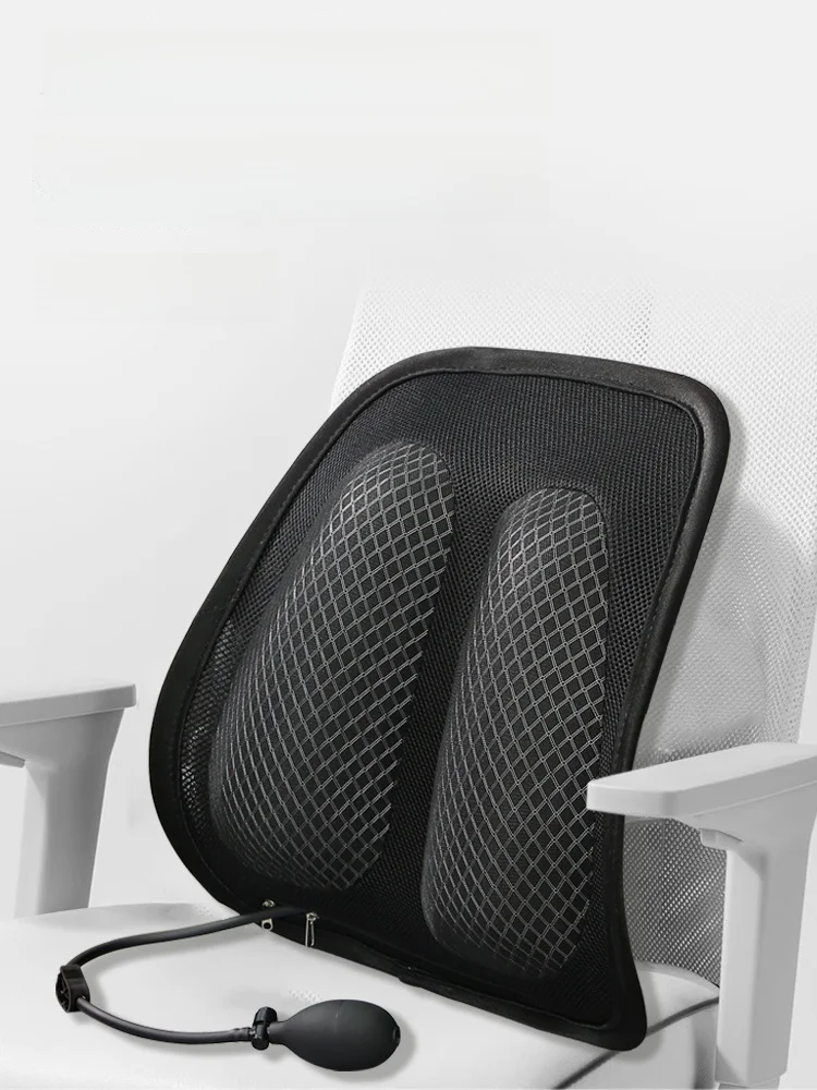 

Office Lumbar Support Pillow Chair Cuion Barest Pad Car Waist Support Pad Modern Simple Sle Fibre Core Polyester C...