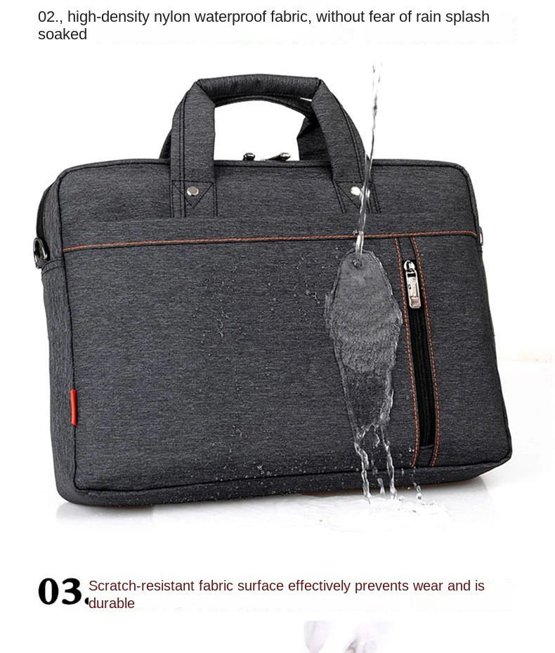 For 16 17 18inch ASUS TUFGaming A16/F16/A18 Handbag Notebook Gaming A14 A17 F17 Large-capacity waterproof one-shoulder briefcase