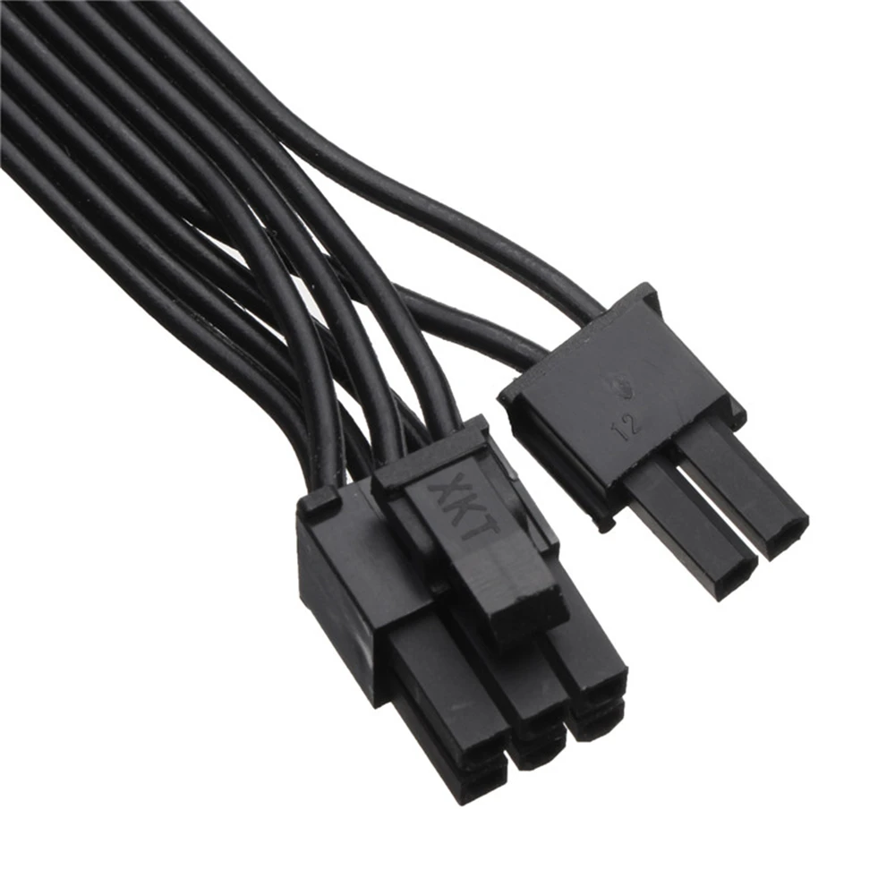 18AWG 8 Pin Male 8Pin(6+2) Dual 8Pin Video Graphics Power Cable GPU Power Extension Cord