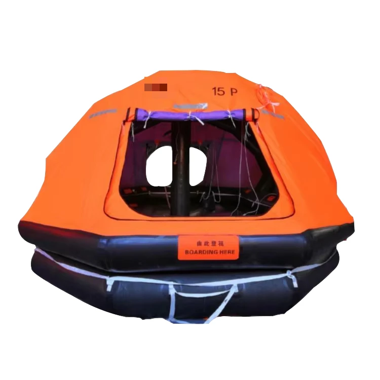 Emergency  Inflatable 6-35 Persons  Raft Liferaft Valise 86Man Life Rafts
